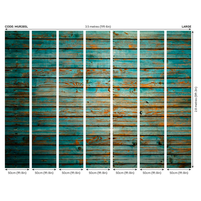 Beristain Matte Wall Mural, 280cm L x 350cm W
