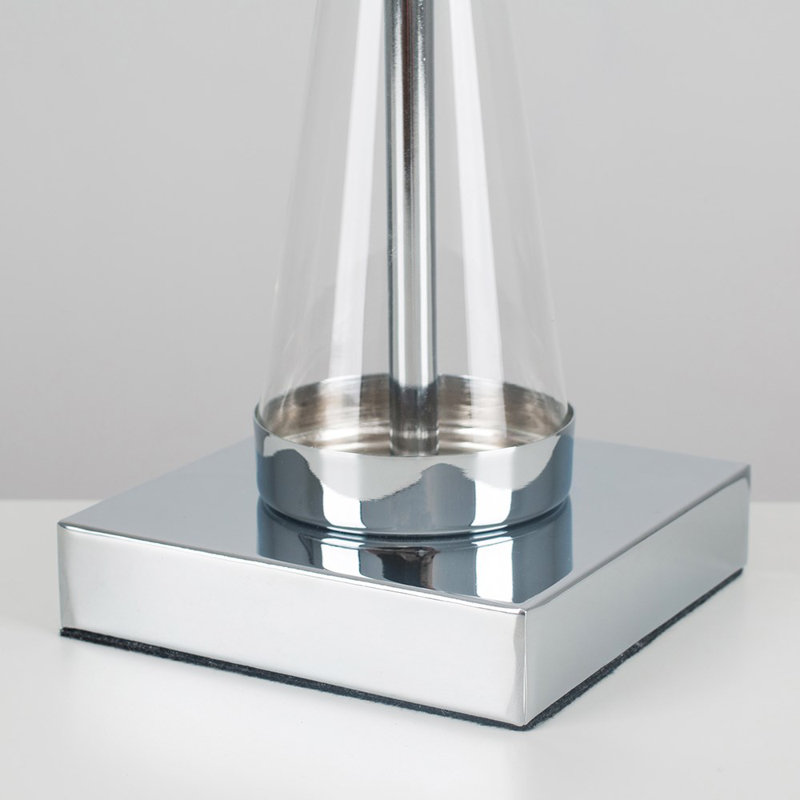 Forslund 52cm Table Lamp Set, White, Not Included