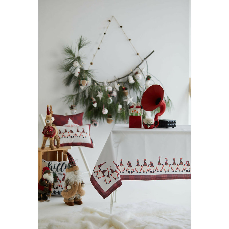 Christmas Cute Gnomes Tablecloth