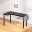 L-Shaped Metal Base Computer Desk