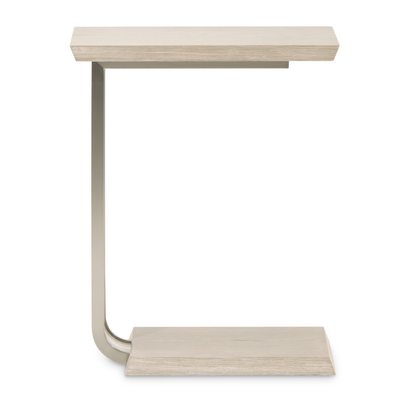 Lotus Bay C-Shaped Accent Table - Sand