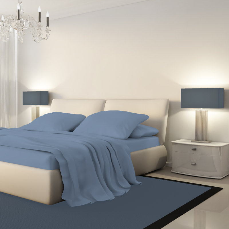 Ensemble de draps, Très grand, Bleu