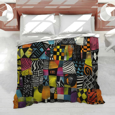 Édredon éclectique Patchwork Bedding