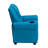 Forman LeatherSoft Contemporary Kids Recliner with Cup Holder and Headrest-274811418