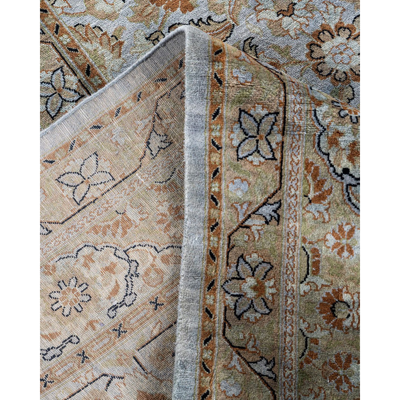 Yehudis One-of-a-Kind 10' 1" X 13' 9" New Age Rectangular Wool Area Rug Gray