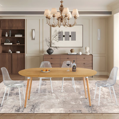 Extendable Dining Table 4-6 Seat Dining Table