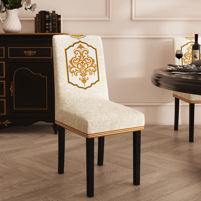 Housse pour chaise de salle à manger en polyester