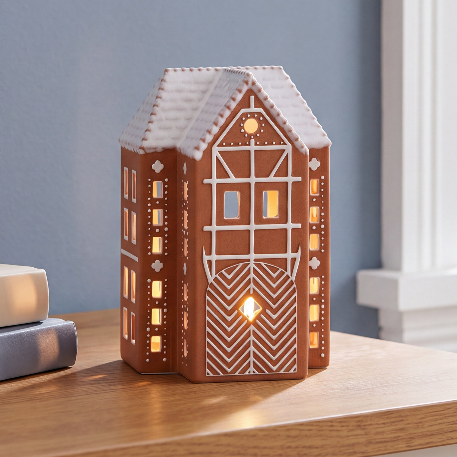 Kähler Gingerbread Stoneware Lantern
