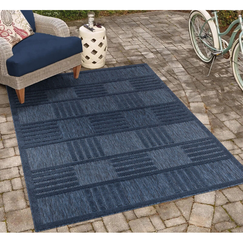 Bellmore Geometric Indoor / Outdoor Area Rug, Runner 60 x 220cm
