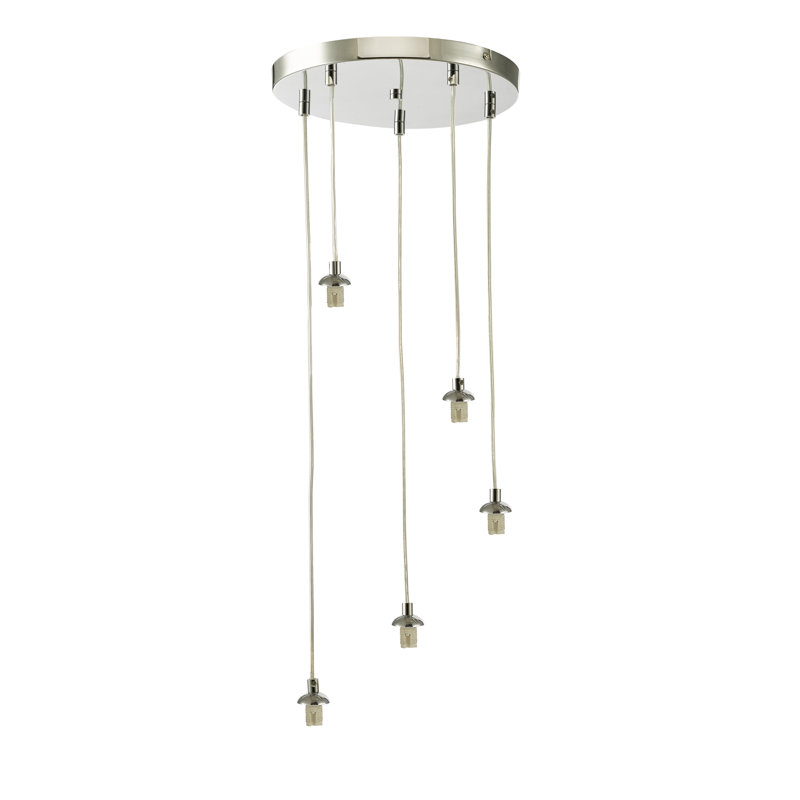 5 - Light Polished Chrome Pendant