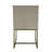 Christiana Velvet Upholstered Steel Dining Chair-109995973