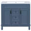 Meuble-lavabo avec rangement en résine 35,99 po-94400007