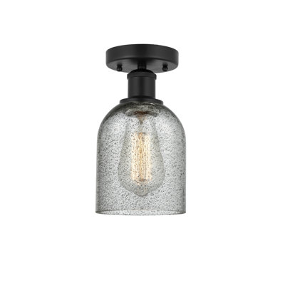 Reiko Glass Semi Flush Mount