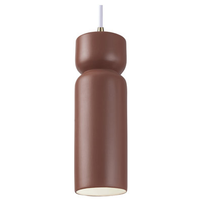 Luminaire suspendu sablier 1 lumière Ashford