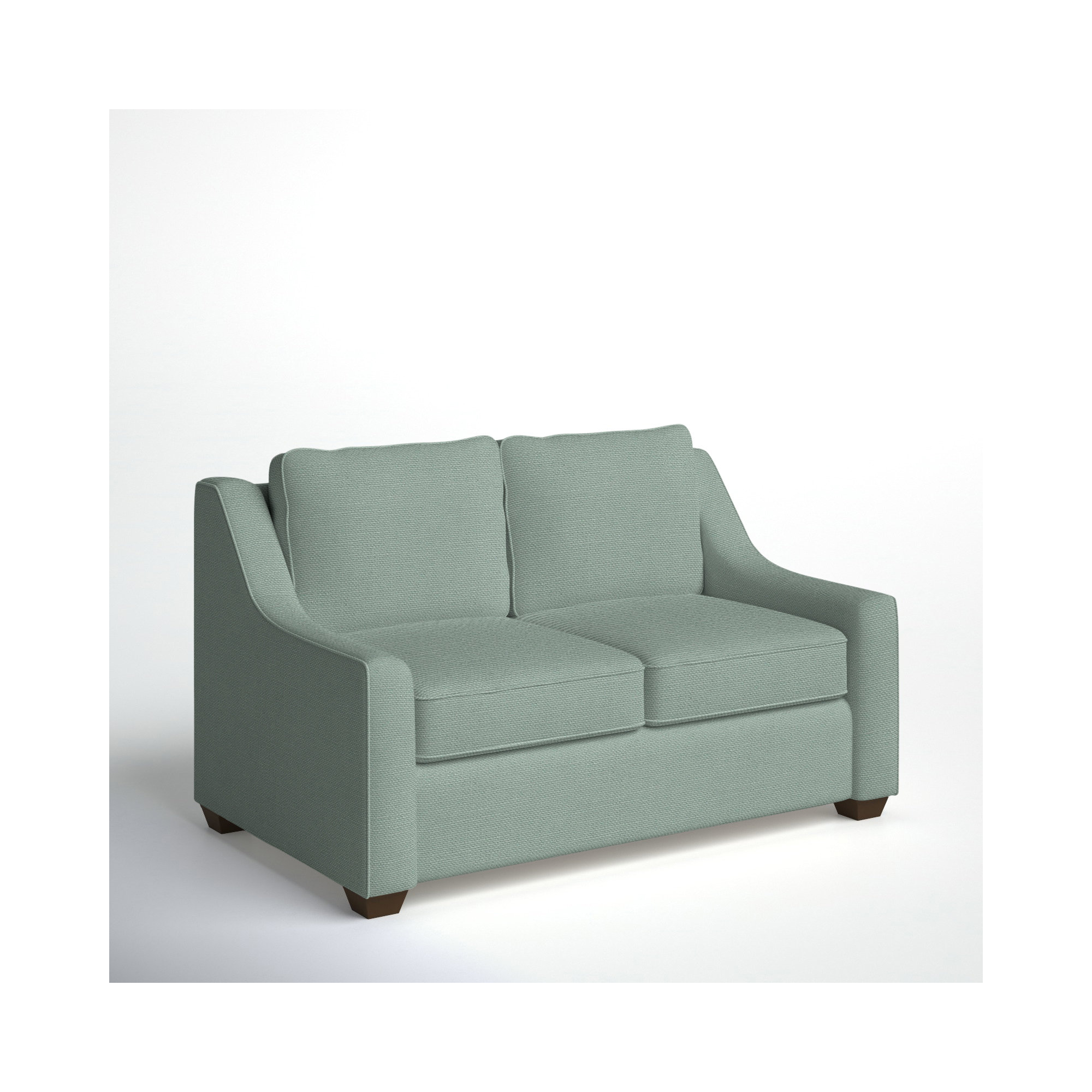 Gemi 56.5'' Upholstered Loveseat, Bayou Spray