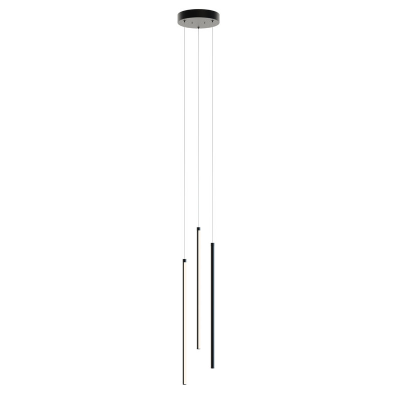 Jaafer 3 - Light LED Cluster Pendant, Black