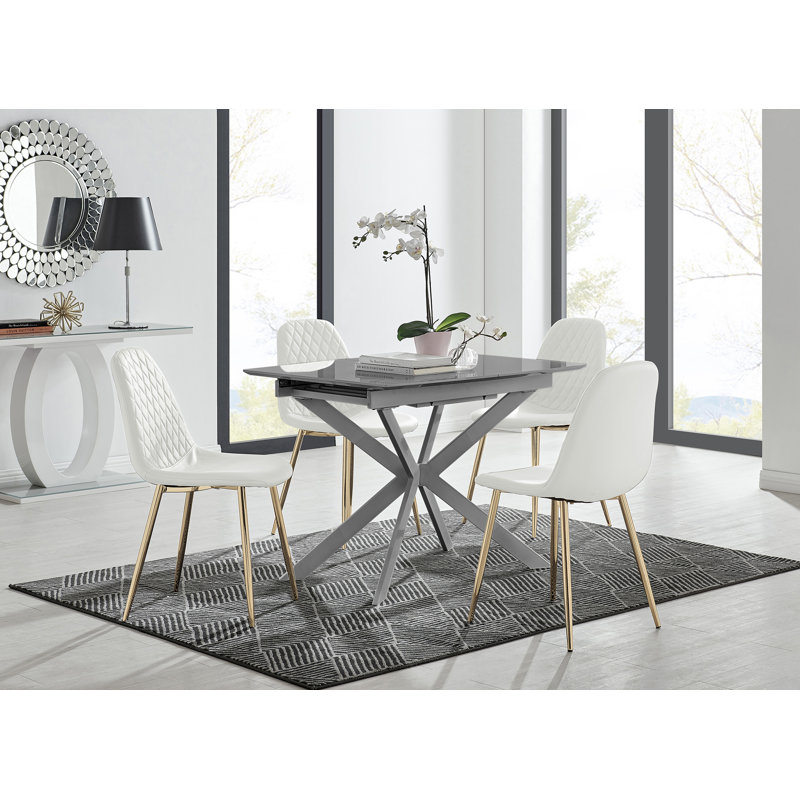 4 -Person Drop Leaf Dining Set