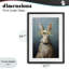«Daisy Crowned Bunny», reproduction encadrée sous verre, conception de Heidi Kuntz-895305064-895305066