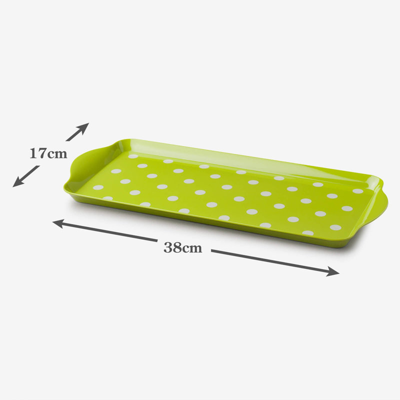 Melamine Sandwich Serving Tray, Lime