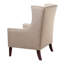 Fauteuil à oreilles rembourré avec garniture cloutée Katahdin -653527450