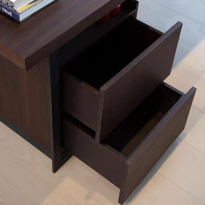 Bureau italien minimaliste, H 29,92 po x l 70,87 po x P 23,62 po