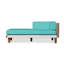 Catalina Outdoor Teak Chaise Lounge-126802867-3628392