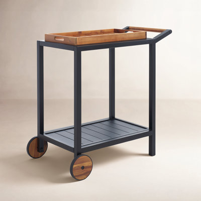 Tonga Aluminum Outdoor Bar Cart