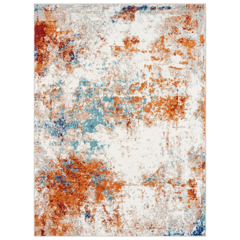 Beverly Abstract Indoor Rug, Rectangle 7'10" x 10'7"