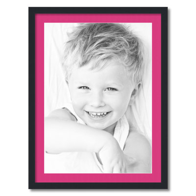 Wood Picture Frame with Mat