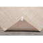 Tapis beige touffeté à la main multicolore à motif de chevrons contemporain-1885310275