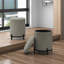 Repose-pieds rond avec rangement Modern-1145288748