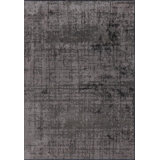 Rapture Abstract Area Rug in Gray