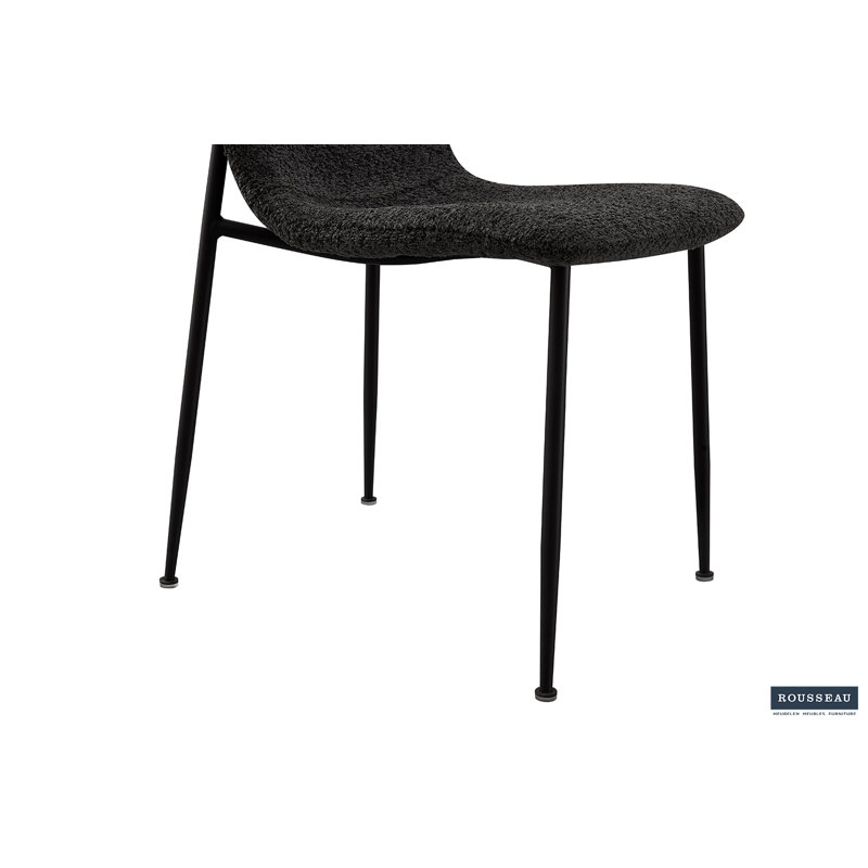 Alice Upholstered Dining Chair, Grey