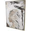 Profil de femme sur toile, impression
