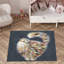 Tapis à poils doux de haute qualité à motif floral complexe pour une touche d'élégance dans le salon et la chambre à coucher-1889378006