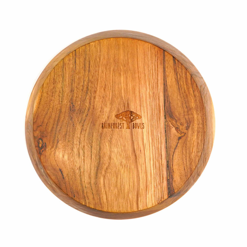 Rainforest Bowls Teak Fruit Bowl