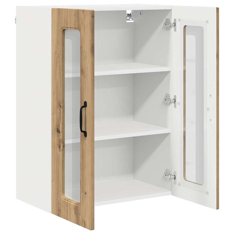 Vidaxl Kitchen Wall Cabinet Sonoma Oak 60 X 31 X 80 Cm Engineered Wood, Artisan Oak, 80cm H x 60cm W x 31cm D