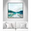 «Hope Creek - Blue Square Version Print» par Isabelle Z-99322397-99322395
