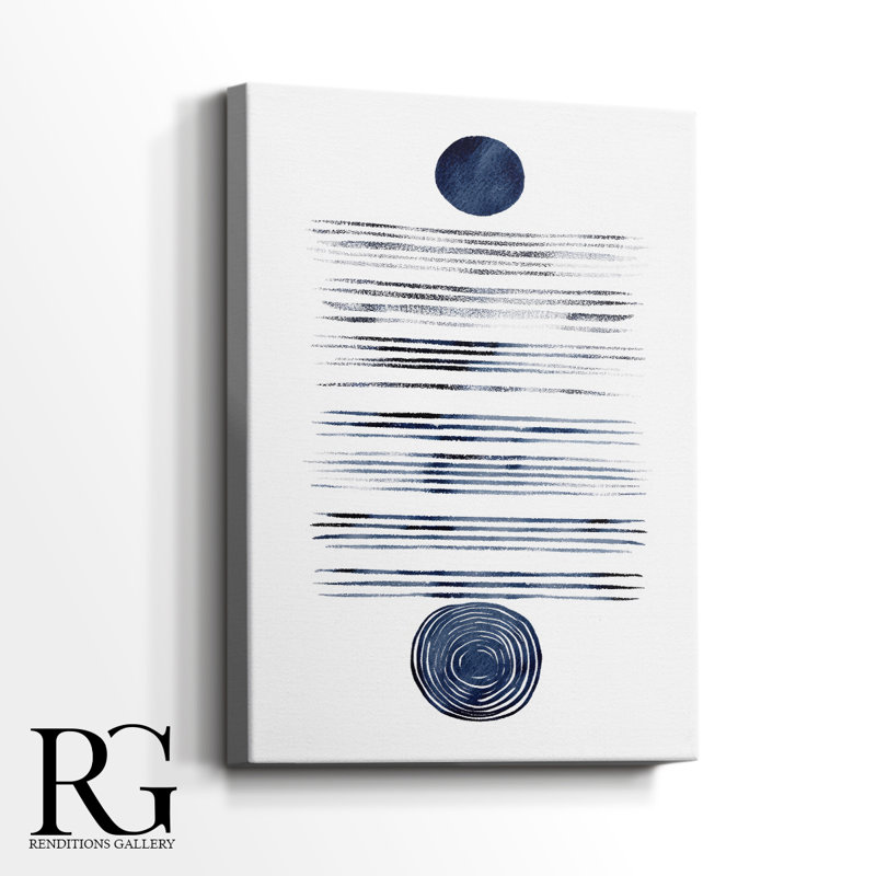 Abstract CCCLXXV Gallery Wrapped Canvas - Ready To Hang, 18" H x 12" W