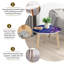 Ensemble de 2 tables basses gigognes Triangle Nest