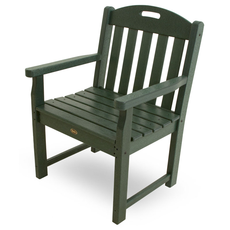 Fauteuil de jardin POLYWOOD Yacht Club, Vert foncé