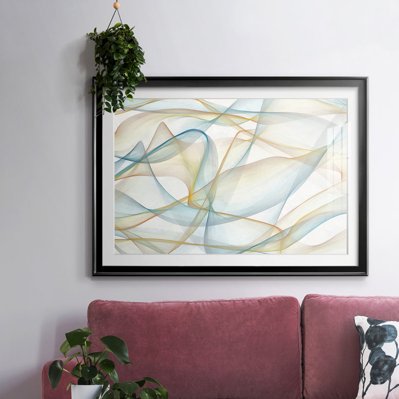 Curves and Waves, H 15 po x l 21 po x P 1,5 po, Noir