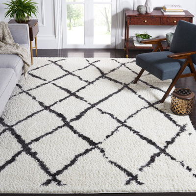 Rodgers Berber Shag Performance Abstract Rug