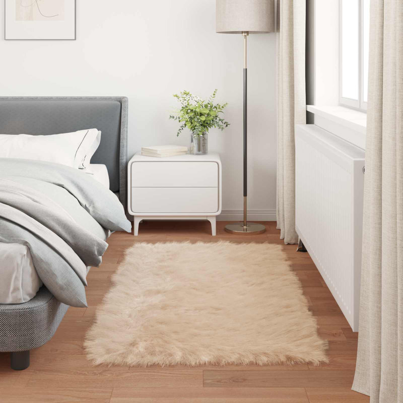 Solid Colour Standard Area Rug, Rectangle 80 x 150 cm