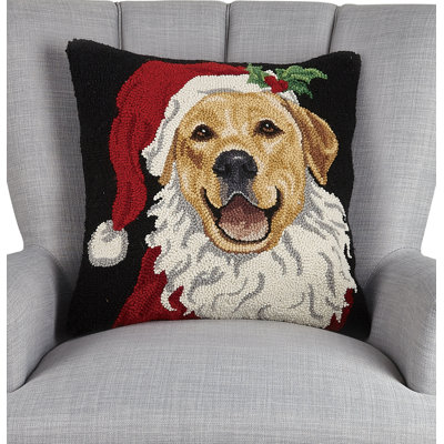  Square Wool Pillow Cover and Insert