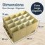16 Pair Shoe Storage Box