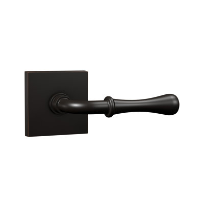 Levier de passage Bravura 931-7 Huntsville sur rosette carrée contemporaine bronze huilé