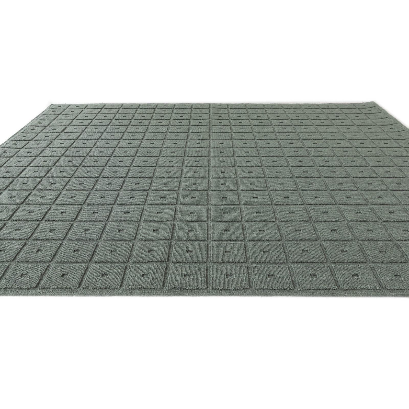 Vivora Squared Hand-Loomed Rug, Rectangle 3' x 5'