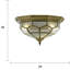 Janae Glass Flush Mount