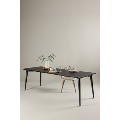 Rewis Metal Base Dining Table